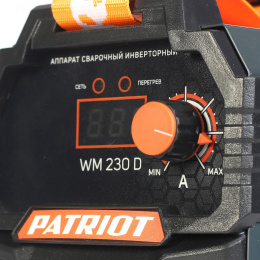 Сварочный аппарат Patriot WM230D инвертор ММА 10.7кВт (605302290)