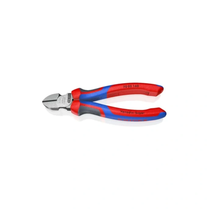 Бокорезы KNIPEX 160 мм, фосфатированные, 3-комп ручки KN-7002160