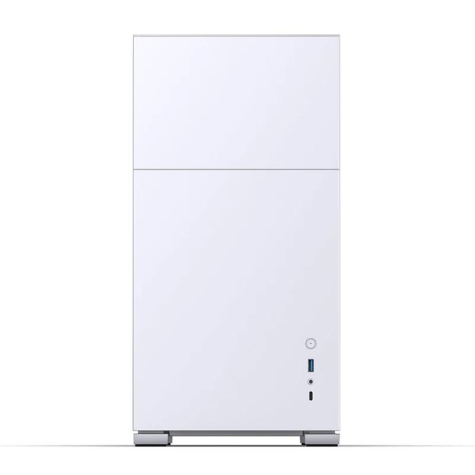 Корпус JONSBO D41 STD, Midi-Tower, TG, no fan, 1xUSB-A 3.2 + 1xUSB-C 3.2, ATX, mATX White D41 STD White