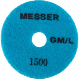 Алмазный гибкий шлифовальный круг (100 мм; MESH 1500) MESSER 02-01-106