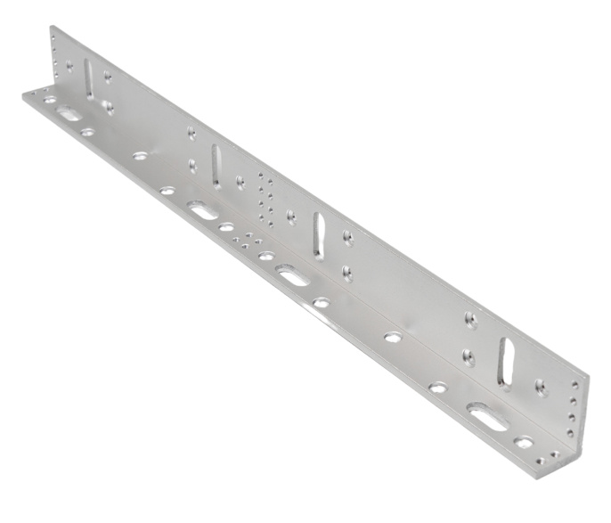 Крепежный угол ZKTeco CM-280DBL накладной, электромагнитный замок с удержанием 280 кг, питание 12 или 24 В