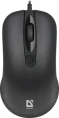 Мышь Defender Classic MB-230 Black 52231 полноразмерная мышь для ПК, проводная USB, сенсор оптический 1000 dpi, 4 кнопки, колесо с нажатием, цвет черный