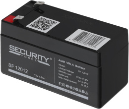 Аккумуляторная батарея 12V/1.2Ah Security Force, SF 12012 97/43/52(58), 3-5лет, F1  