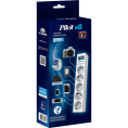 Сетевой фильтр/ Surge protector Pilot SG5 5 outlets GP , 10A / 2.2kVt, automatic circuit-breaker, 1.8 m
