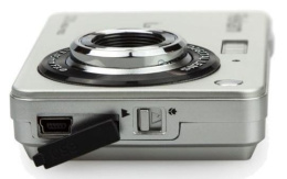 Цифровой компактный фотоаппарат Rekam iLook S990i, серебристый