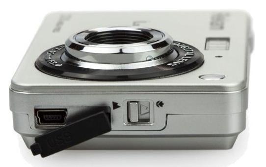 Цифровой компактный фотоаппарат Rekam iLook S990i, серебристый
