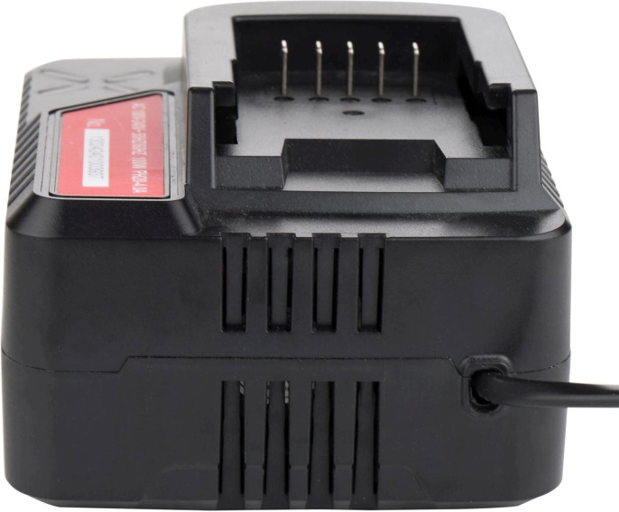 Зарядное устройство для инструмента P.I.T PH20-4.0A Li-Ion, 100 Вт, способ крепления: слайдер, напряжение: 6-21 В, емкость аккумулятора: 4 А·ч, индикатор степени заряда аккумулятора