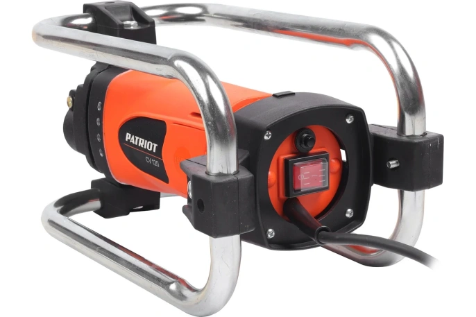 Вибратор глубинный для бетона Patriot CV 120, 2300 Вт, 4000 виб/мин, гибкий вал, 4 м 130301120