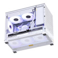 Корпус без блока питания Case JONSBO D32 PRO, Mini-Tower, TG, no fan, 2xUSB-A 3.2 + 1xUSB-C 3.2, mATX, mDTX, mITX White (D32 PRO White)