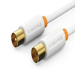 Кабель CABLETIME CF33L (CT-AV101-02-W2) 2 м, TV/антенны, 75 Ом, белый