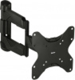 Кронштейн для телевизора HAMA H-118665, 10-48", настенный, поворот и наклон,  черный [00118665]