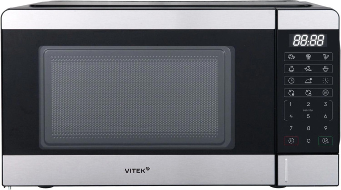 Микроволновая печь Vitek VT-MW0420, 700Вт, 20л, черный /серебристый