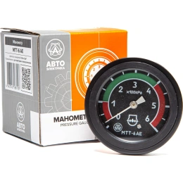 Манометр АВТОЭЛЕКТРИКА АЕ до 6 атм МТТ-6 06.1295