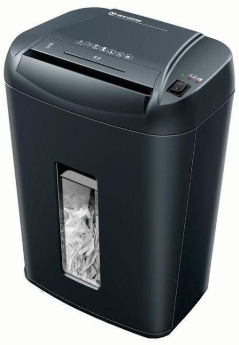 Уничтожитель бумаг New United AT-15Cd, P-3, 4х45 мм, 13 лист. одновременно, 28л