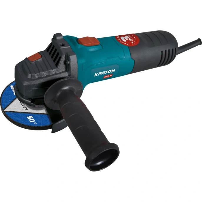 Шлифовальная угловая машина КРАТОН AMG-1000-125E 3 05 01 042