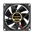 Вентилятор 12В DC ExeGate ExtraSilent ES08025S2P (80x80x25 мм, Sleeve bearing (подшипник скольжения), 2pin, 1900RPM, 20dBA) EX299875RUS