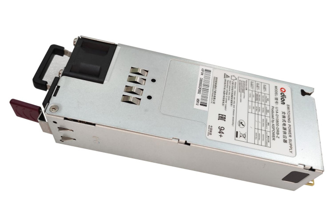 Блок питания серверный/ Server power supply Qdion Model U1A-D10800-DRB-Z P/N:99MAD10800I1170119 CRPS 1U Module 800W Efficiency 94+, Gold Finger option , Cable connector: C14