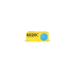 Тонер-картридж T2 (106R02760/6020/6022/6025/6027) для Xerox Phaser 6020, 6022, WorkCentre 6025, 6027 (1000 стр.) голубой, с чипом TC-X6020C