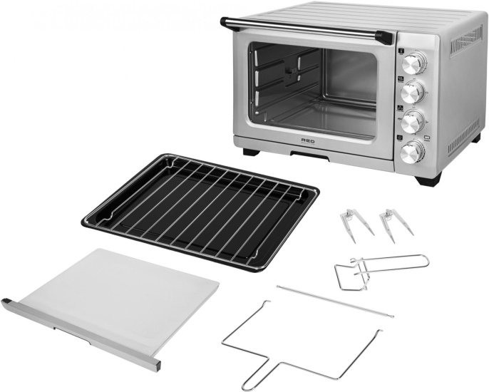 Мини-печь Red Solution RO-5701 33л. 1600Вт серебристый