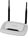 Wi-Fi роутер TP-LINK TL-WR841N, Wi-Fi 4, N300, 2.4ГГц, 4 LAN, белый