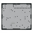Электрическая варочная поверхность Gorenje ECT64BSCE, конфорок: 4 шт., стеклокерамика, независимая, черный