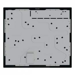Электрическая варочная поверхность Gorenje ECT64BSCE, конфорок: 4 шт., стеклокерамика, независимая, черный