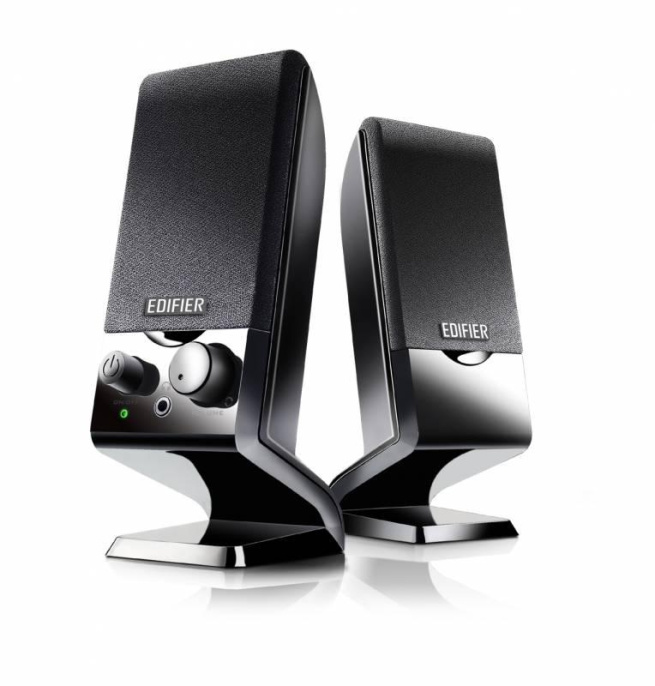 Колонки Edifier M1250,  2.0,  черный [m1250 black]