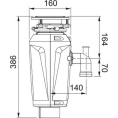 Franke SLIM 75/ Best, Измельчитель SLIM 75 134.0715.096