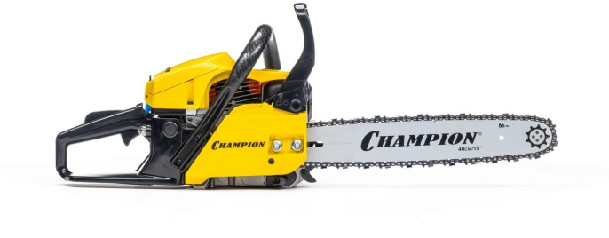 Бензопила Champion CPN246 + доп цепь 1900Вт 2.58л.с. дл.шины:16" (38cm) (CPN246)