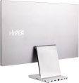 Моноблок Hiper ExpertCenter ED27 27" Full HD i5 1240P 1.7 8Gb SSD512Gb Iris Xe CR без ОС GbitEth WiFi BT 100W клавиатура мышь Cam серый 1920x1080