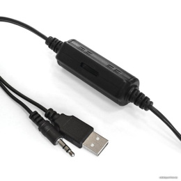 Акустическая система 2.0 ExeGate Disco 120 (питание USB, 2х3Вт (6Вт RMS), 100-20000Гц, черный, Color Box) EX287054RUS