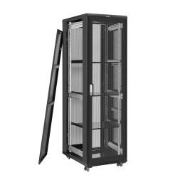 Шкаф телекоммуникационный 19" напольный 42U ExeGate EC-FS-42U.600.800.V.V.BLACK 19”, 42U, (EX300275RUS)