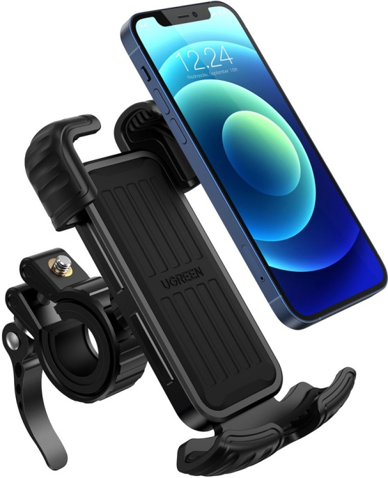 Держатель для телефона на велосипед UGREEN LP494 60548 Bike Mount Phone Holder. Цвет: черный