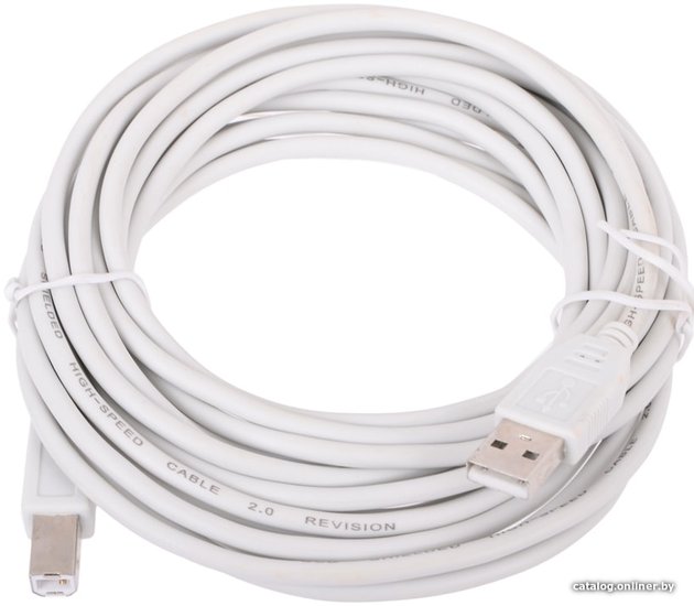 Кабель Telecom USB2.0 A--B 5.0м TC6900-5.0M