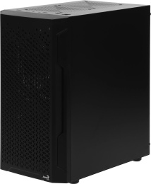 Корпус mATX Aerocool Trinity Mini-G-BK v2, Mini-Tower, без БП, черный [accs-pv32033.11]