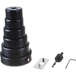 Набор коронок по дереву (51-102 мм; 8 предметов) Gigant G-11078