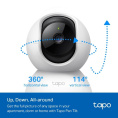 Камера видеонаблюдения IP TP-LINK Tapo C210,  2304 х 1296,  3.83 мм,  белый