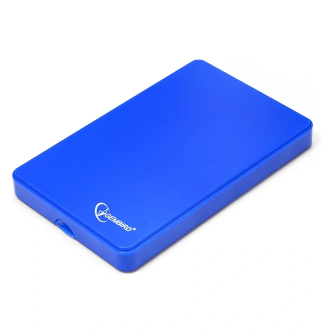 Внешний корпус Gembird USB 2.0 для 2.5" HDD/SSD, порт mini USB, SATA III, пластик, синий, EE2-U2S-40P-B