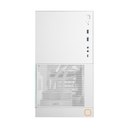 Корпус ПК без блока питания Case Geometric Future Model 4 King Arthur, Midi-Tower, TG, no fans, 2xUSB-A 3.0, 1xUSB 3.2 Type-C, E-ATX, ATX, mATX, mITX White