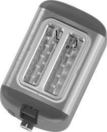 Тостер Candy CT-255 900Вт нержавеющая сталь