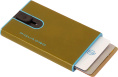 Чехол для кредитных карт Piquadro Blue Square PP4825B2BLR/G желтый натур.кожа