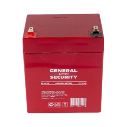 Аккумуляторная батарея General Security GS4.5-12 12В, 4.5 Ач УТ-00001380