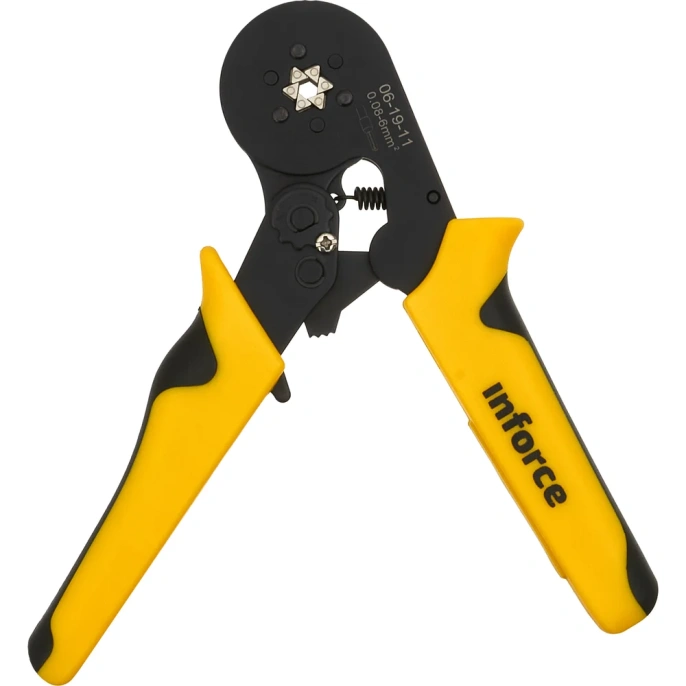 Шестигранные пресс-клещи Inforce 0,08-6 мм2 06-19-11