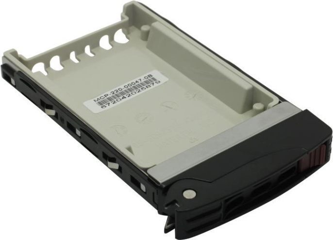 Трей для установки диска 2.5"/ BLACK HOT SWAP 2.5" SAS/SATA HDD TRAY MCP-220-00047-0B