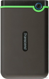 Жесткий диск Transcend USB3.0 1TB TS1TSJ25M3S StoreJet 25M3S (5400rpm) 2.5" серый