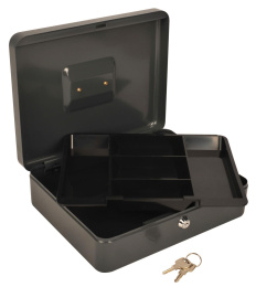 Ящик для денег Cactus CS-CB-004GY 90x300x240 ,  сталь,  серый