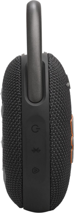 Колонка порт. JBL Clip 5 черный 7W 1.0 BT 10м 1400mAh (15074899)