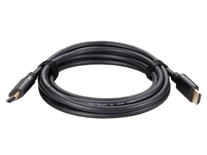 Кабель HDMI 19M/M,ver. 2.1 8KX60Hz Econom 1m Telecom TCG245C-1M