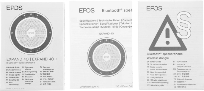 Спикерфон Epos черный 1000662