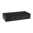 Управляемый USB over IP концентратор DistKontrolUSB-32 с 32 портами USB c 2 блоками питания / Ethernet 2 x 10/100/1000 Mb / Защитный модуль с замком